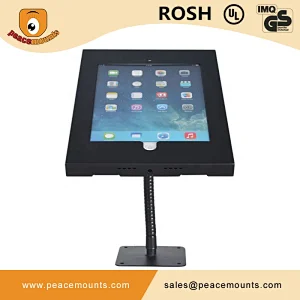 Security Gooseneck Flexible Mobile Tablet Stand Case for Tablet Pc 180 Degree 360 Degree No Limited Spcc,metal Black/white 20lbs
