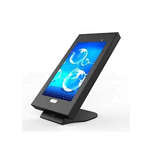 Anti-theft with Lock 360 Degree Rotation Tablet Stand with Customized Enclosure