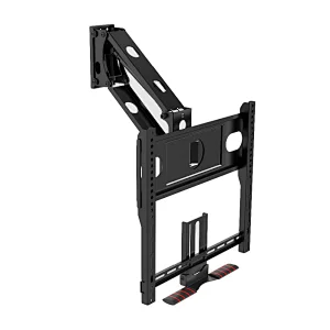 Low Profile Pull Down LCD TV wall Mount over fireplace for 32 to 50 inch tv