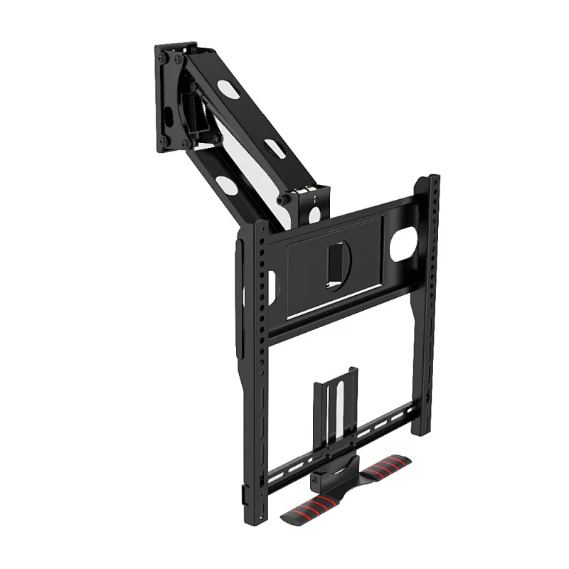 Low Profile Pull Down LCD TV wall Mount over fireplace for 32 to 50 inch tv