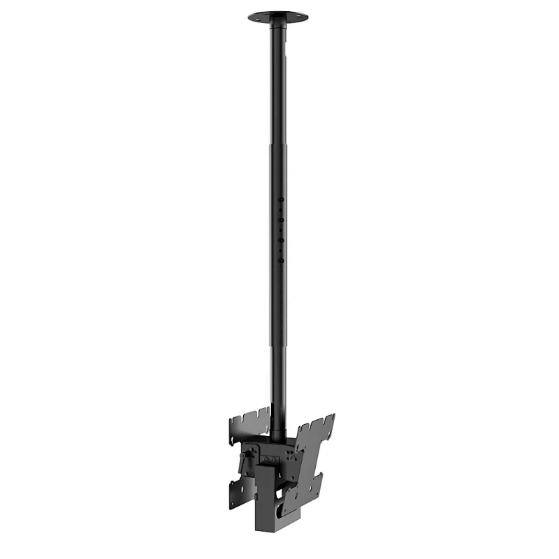 Two TV LCD LED Tilt Wall TV Ceiling Mount Bracket