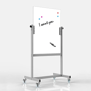 CE Certificate Non-glare Tempered Glass Durable Transparent Writing Metting Room Classroom Wall Whitemobile glass  Board
