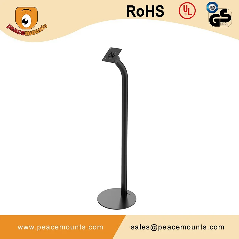 IPA-L VESA 75*100 Adjustable  tablet  base Tablet Floor Stand For 7-10 inch