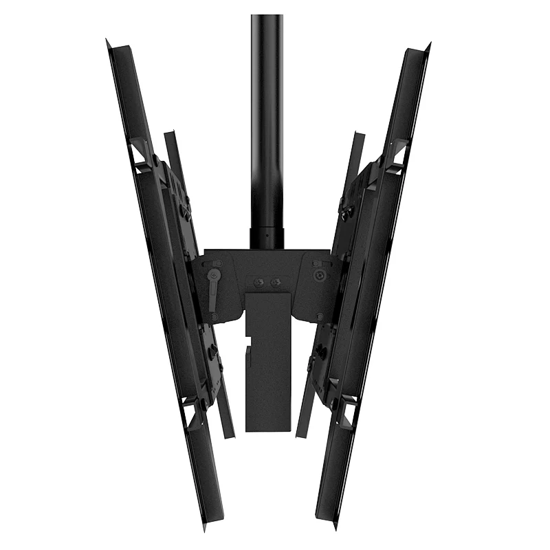 Metal Flip Down Double Side TV Ceiling Mounts With for 40-80 inch screen