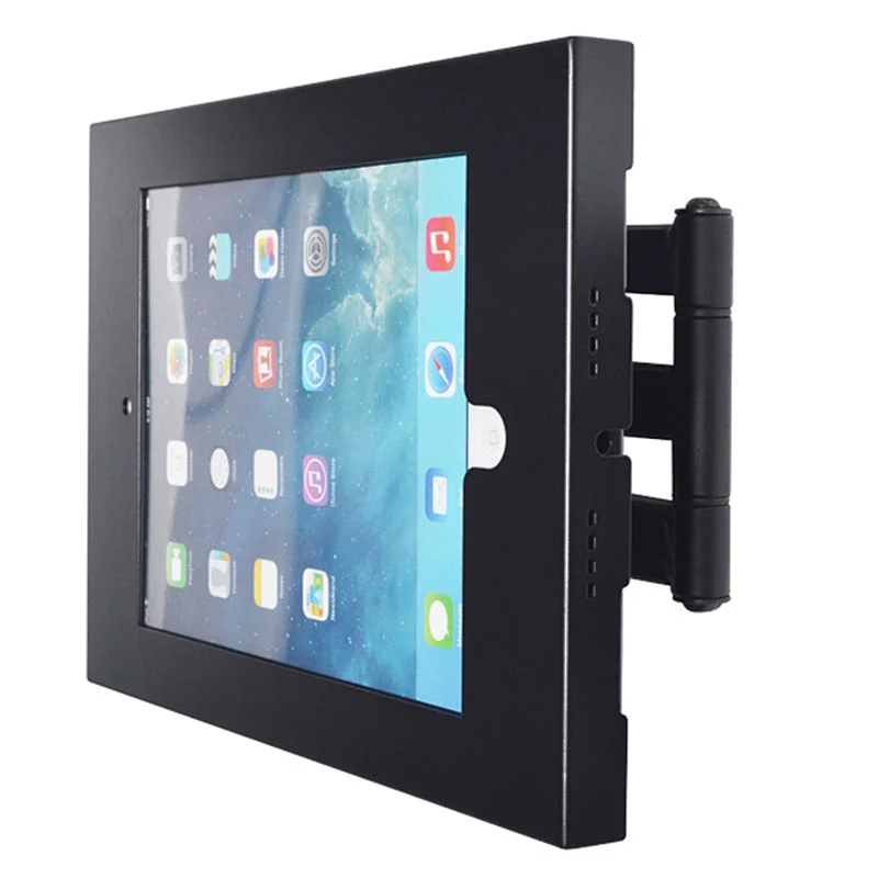 Wholesale 7-14 Inch Tablet Wall Mounting Holder And Steel Lock Tablet Kiosk Enclosure