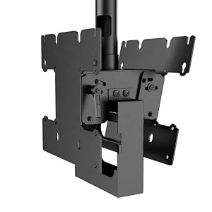 Two TV LCD LED Tilt Wall TV Ceiling Mount Bracket