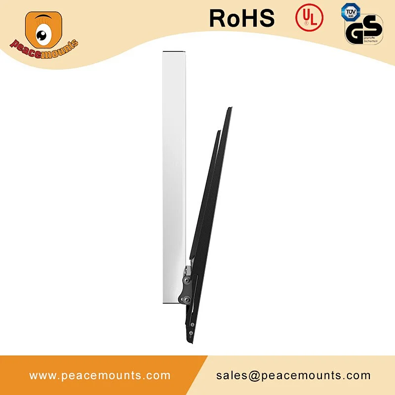 Aluminum 40-60 inch lift low profile tv wall mount