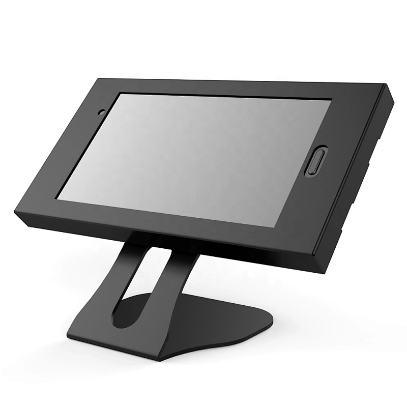 Anti-theft with Lock 360 Degree Rotation Tablet Stand with Customized Enclosure