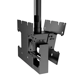 Two TV LCD LED Tilt Wall TV Ceiling Mount Bracket
