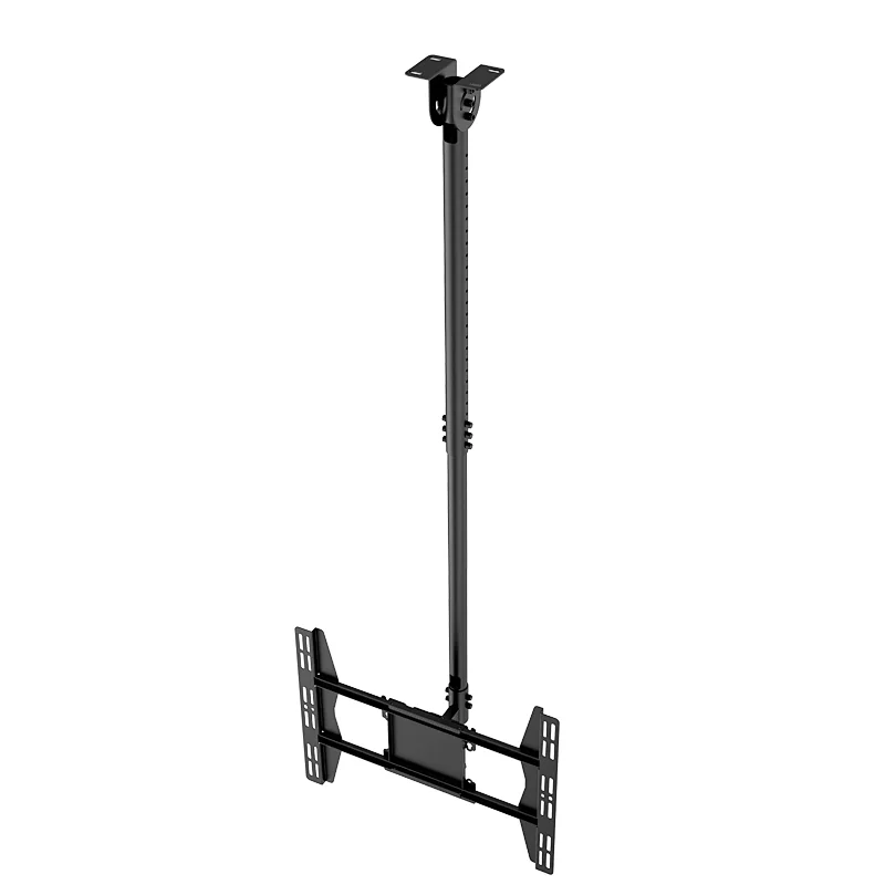 Manufacturer Popular VESA 400x400  Flip Down Height Adjustable Telescoping Ceiling TV Mount