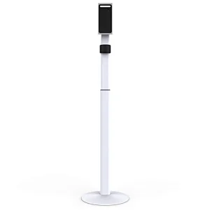 Height Adjustable Face Recognition Body Temperature Holder Floor Stand Kiosk