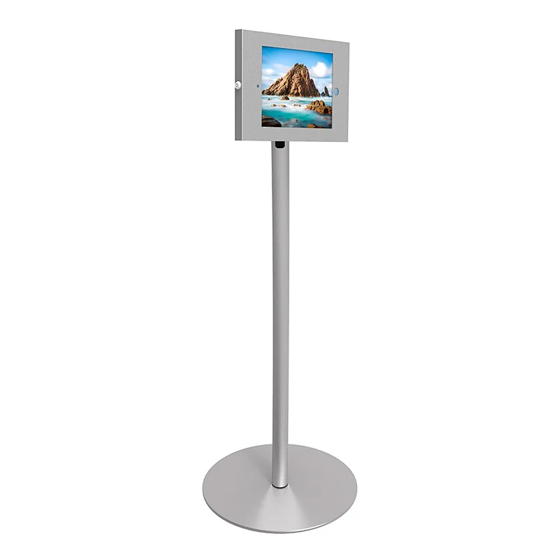 Customized High Quality vesa 75*100  Adjustable Tilt adjustment rotation tablet Curved display stand