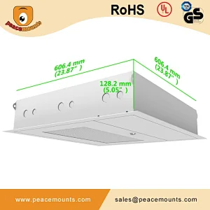 2X2 ft Customized False Ceiling Storage GearBox  projector mount