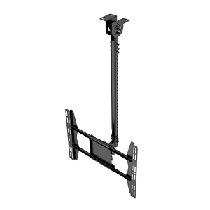 Manufacturer Popular VESA 400x400  Flip Down Height Adjustable Telescoping Ceiling TV Mount