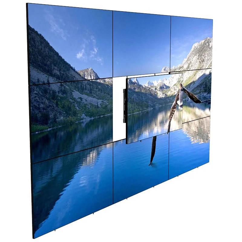 Peacemounts GV-70 Multi screens Wall Mount Recessed In Wall TV brackets video wall mount for 32-70 inch