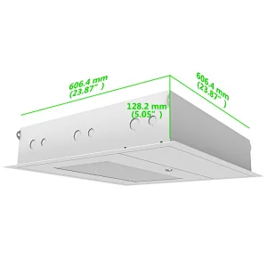 2X2 ft Customized False Ceiling Storage GearBox  projector mount