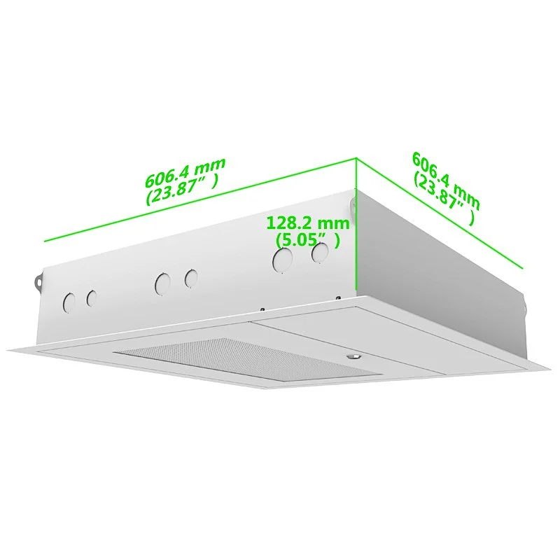 2X2 ft Customized False Ceiling Storage GearBox  projector mount