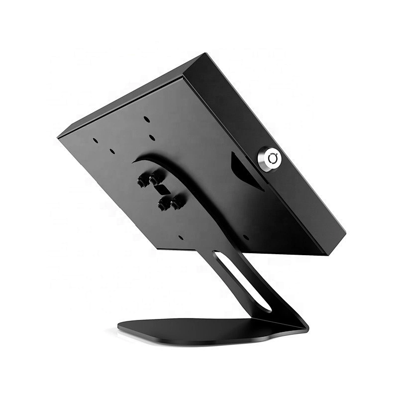 Anti-theft with Lock 360 Degree Rotation Tablet Stand with Customized Enclosure