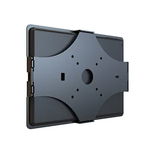 Tilted Customized slim tablet stand with lock