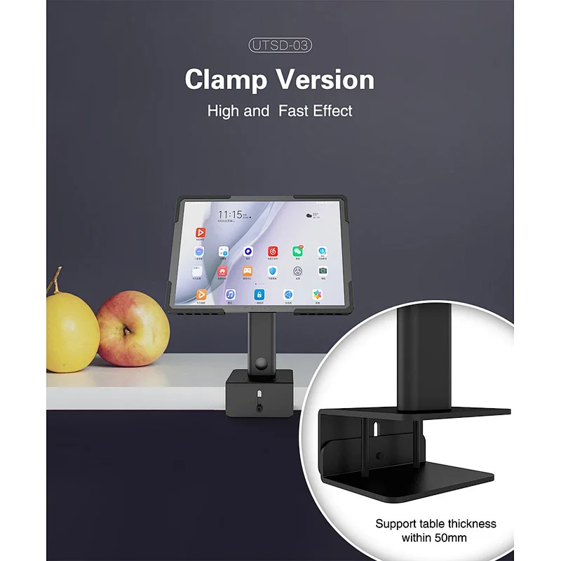 Universal Computer Monitor Desk Clamp Stand Only Desk tablet stand Holder adjustable stand clamp swivel