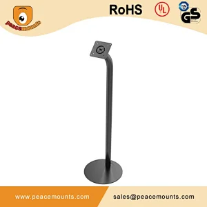 IPA-L VESA 75*100 Adjustable  tablet  base Tablet Floor Stand For 7-10 inch