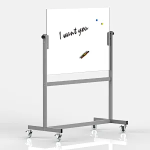 NEW Thick 8mm Tempered Glass and SPCC Transparent Removable Magnetic Glass Whiteboard