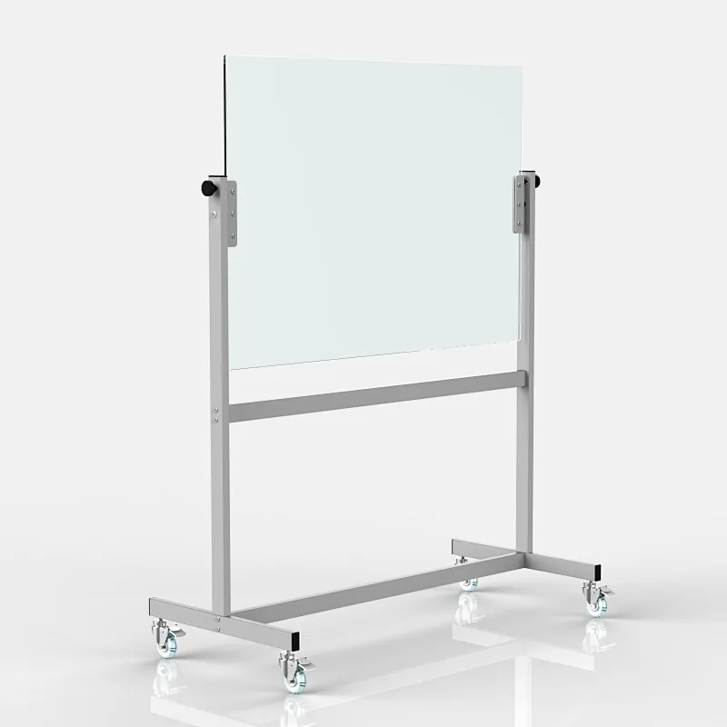 CE Certificate Non-glare Tempered Glass Durable Transparent Writing Metting Room Classroom Wall Whitemobile glass  Board