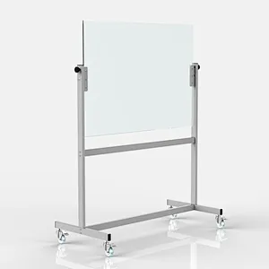 CE Certificate Non-glare Tempered Glass Durable Transparent Writing Metting Room Classroom Wall Whitemobile glass  Board