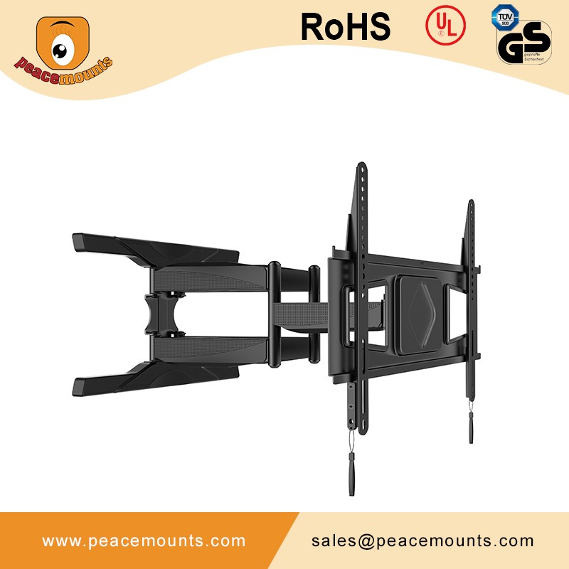 Aluminum 40-60 inch lift low profile tv wall mount