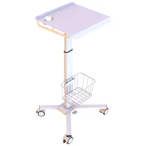 New Mobile Height Adjustable Medical Laptop Cart School Using Hospital trolley