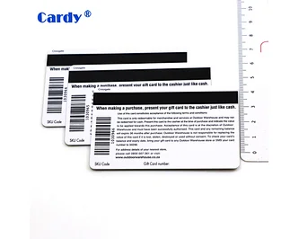 Factory Custom Printing RFID Chip Magnetic Stripe Membership Loyalty Card Vip Member Plastic Pvc Cards