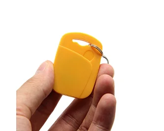 Factory price Low Frequency 125khz TK4100 proximity rfid keyfob / key fob tag for contactless access control