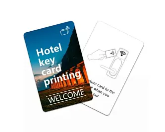 Custom RFID Contactless card 13.56mhz MIFARE Classic S50 1K RFID Hotel NFC Card