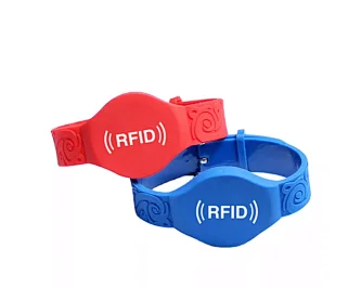 Customized NFC Bracelet Rewritable MIFARE Classic 1K Adjustable Silicone Material RFID Wristband