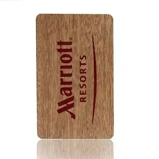 Bamboo Wood Rfid Card