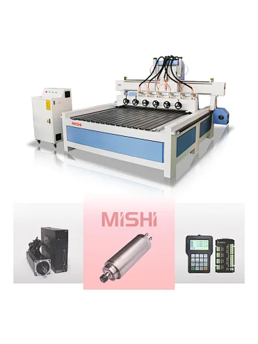 Multi Heads 3D Wood Artworks Relief Embossment Engraving Carving Router CNC machine with Cheap Prices