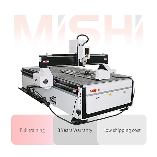 4x8 ft Automatic 3D Cnc Wood Carving Machine 1325 Wood Working 4 Axis Cnc Router for Sale