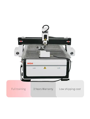 4 Axis CNC Wood Carving Machine 3D Rotary Spindle 4x8 feet 1325 cnc router with 4 axis rotary table