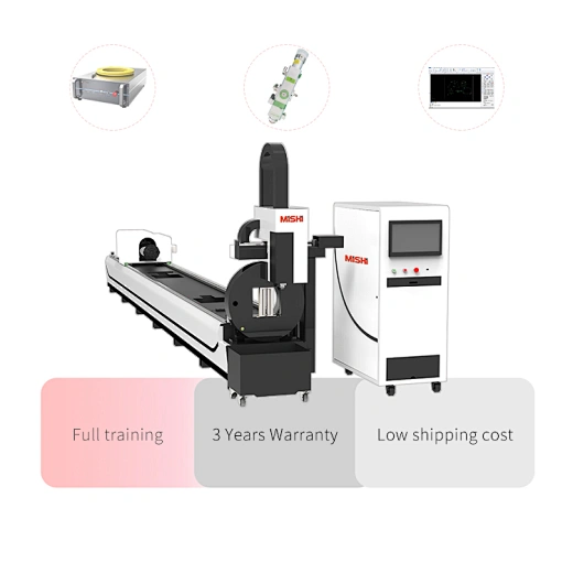 laser cutting tube machine