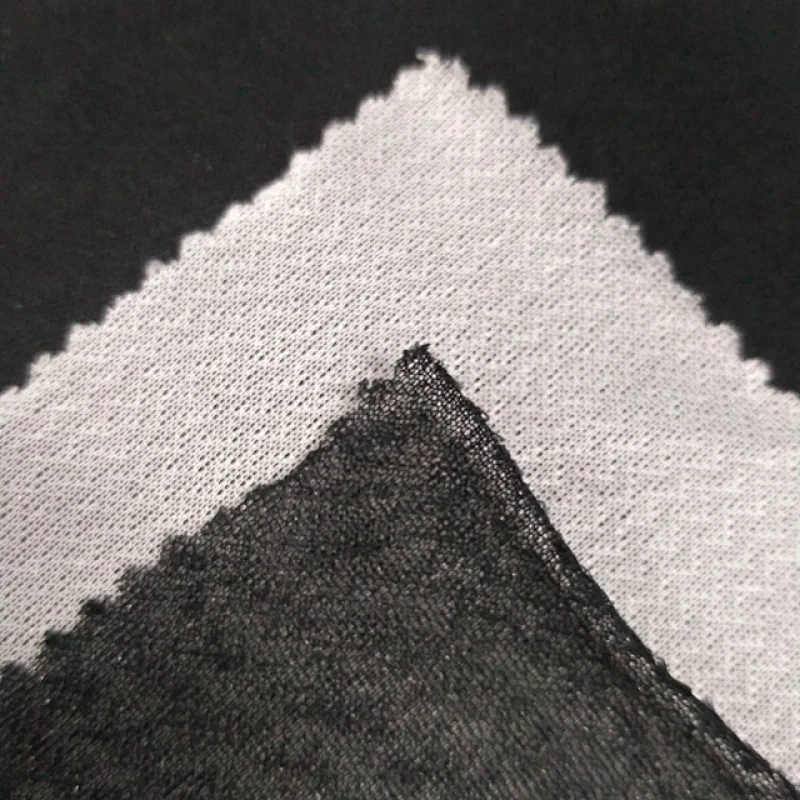 circular knitted interlining