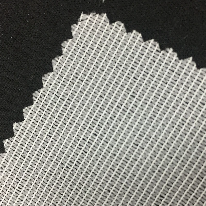 warp knitted woven fusible interlining for sports wear/ garment interlining