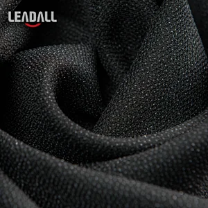 wholesale gum stay coat fusing adhesive polyester interlining colored fusible interfacing
