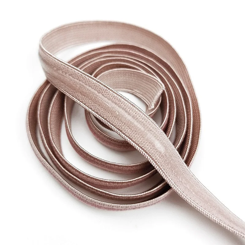 Wholesale underwear elastic Customized antiskid side 12mm 15mm 18mm lingerie elastic strap