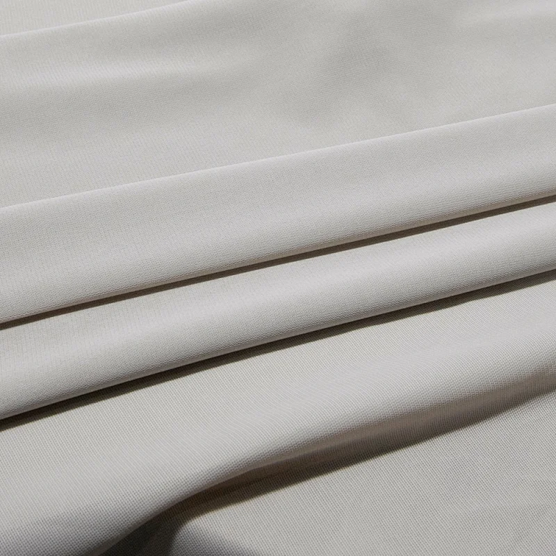 wholesale polyester knitted lining fabric for women's coat