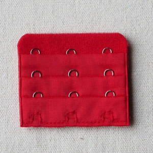 2021 popular elastic bra extender 3 hook and eye tape black