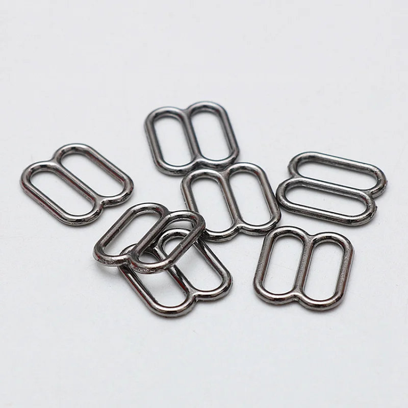 Wholesale Customized Alloy Ring Slider Bra Sliders And Bra Hooks for underwear swimming wear