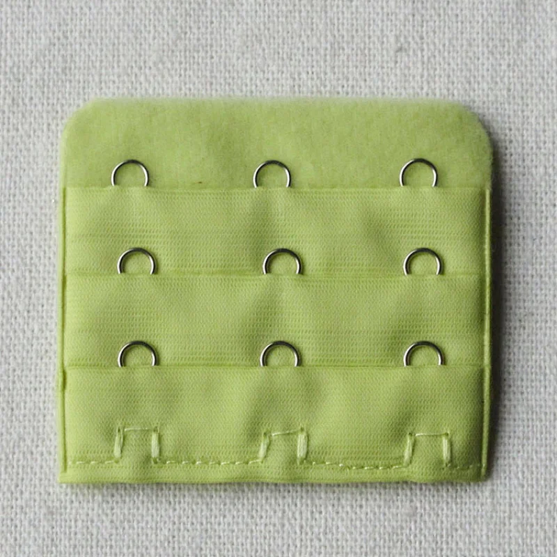 2021 popular elastic bra extender 3 hook and eye tape black