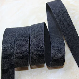 Wholesale underwear elastic Customized antiskid side 12mm 15mm 18mm lingerie elastic strap