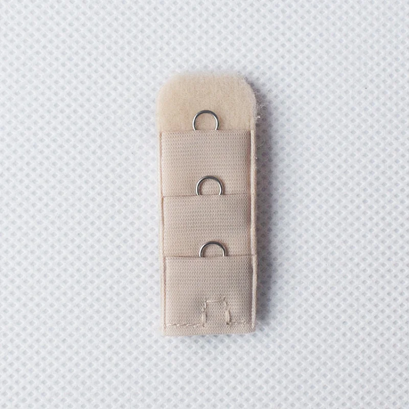 2021 popular elastic bra extender 3 hook and eye tape black