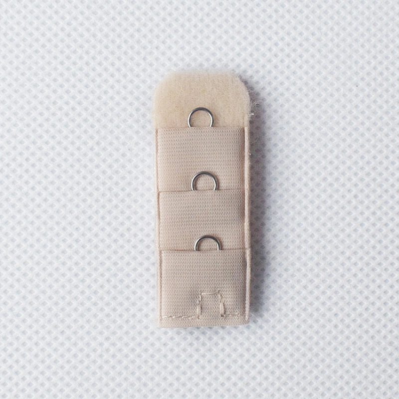 2021 popular elastic bra extender 3 hook and eye tape black